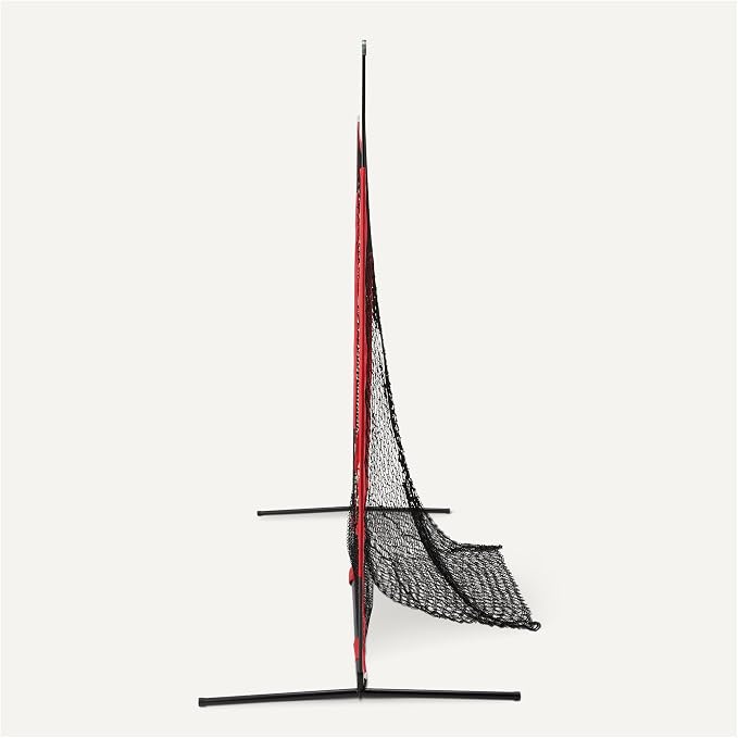 Portable Baseball & Softball Hitting, Pitching, Practice Net with Strike Zone Target, 7 x 7 ft