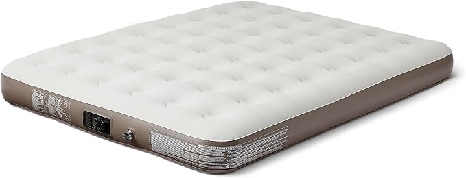 Twin Inflatable Air Mattress with Built-in Electric Pump, Quick Inflation, Supports 300 lbs, Includes Carry Bag