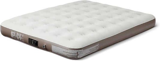 Twin Inflatable Air Mattress with Built-in Electric Pump, Quick Inflation, Supports 300 lbs, Includes Carry Bag