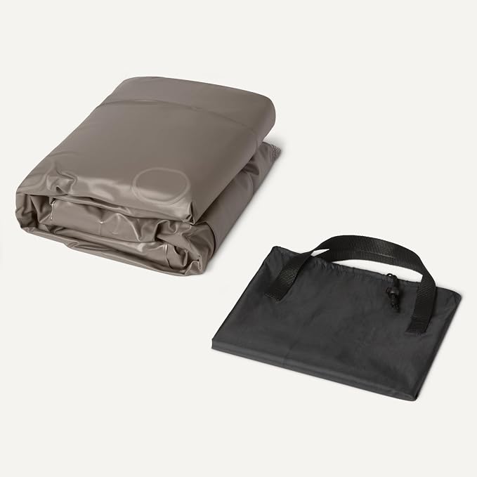 Twin Inflatable Air Mattress with Built-in Electric Pump, Quick Inflation, Supports 300 lbs, Includes Carry Bag