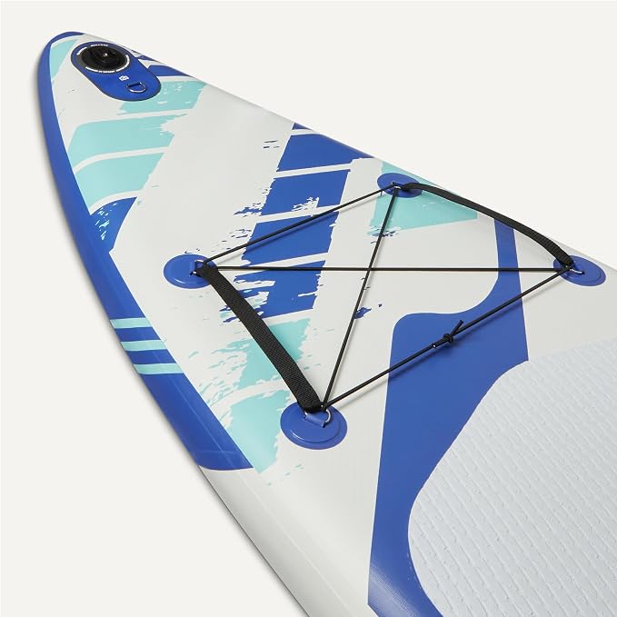 Stand Up Paddleboard with Complete Accessory Kit, Lightweight, 132 inches x 33 inches, Blue